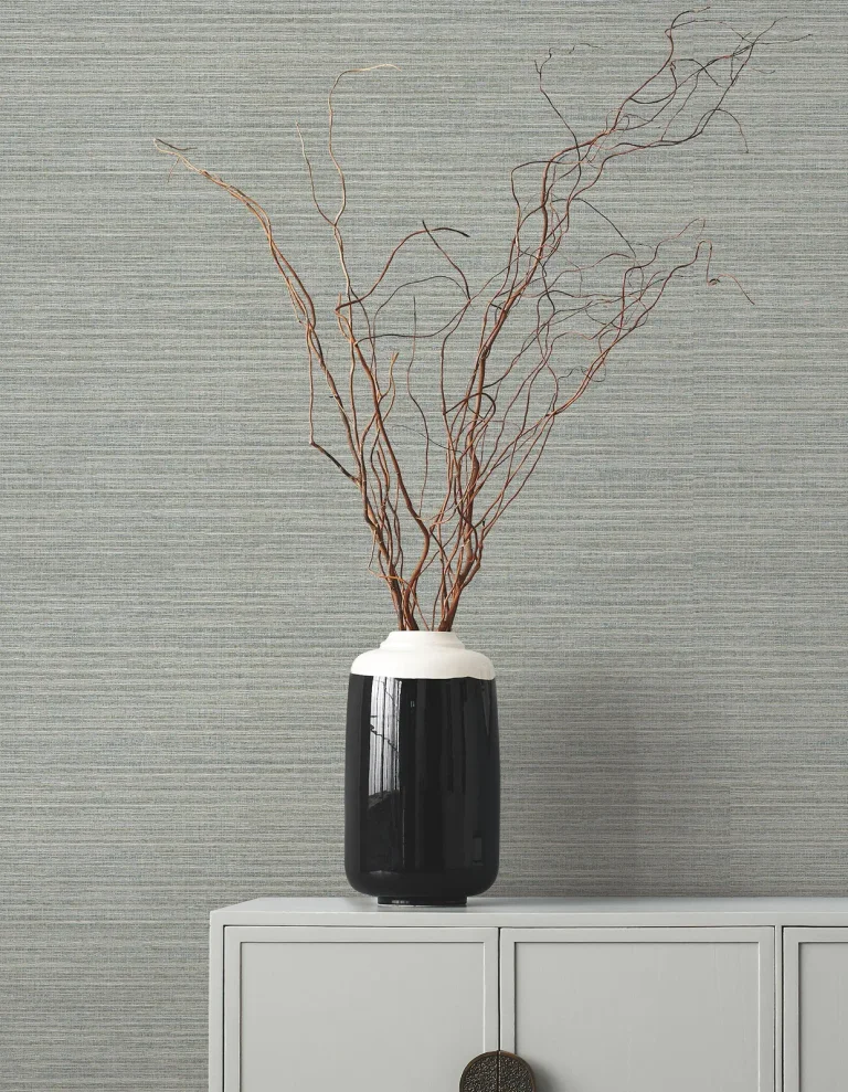Ronald Redding Amyra Silk Wallpaper - Grey — Ảnh 5