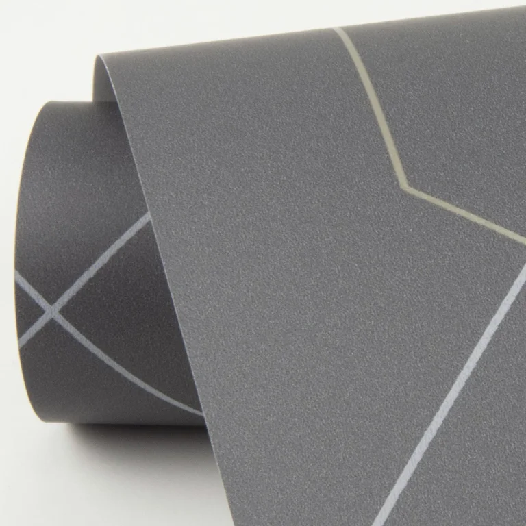 Ballard Geometric Wallpaper - Grey — Ảnh 5