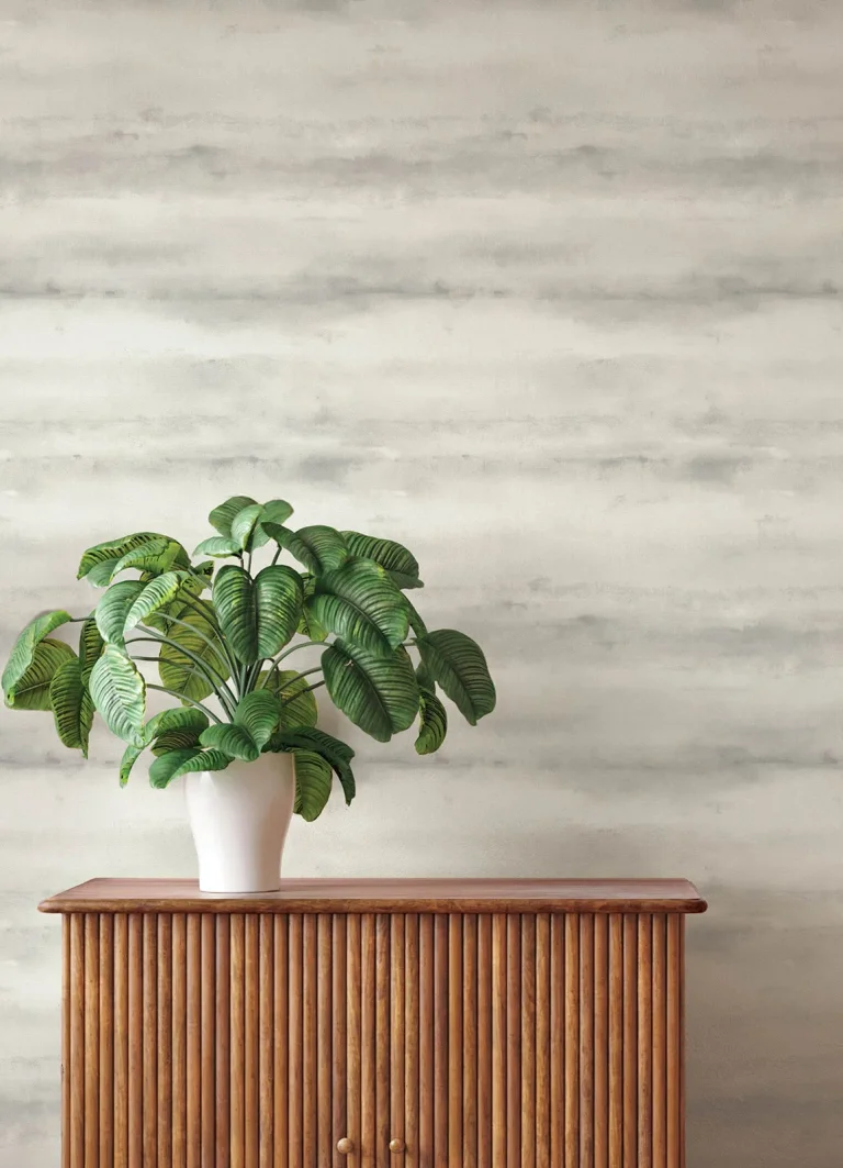 Ayla Abstract Stripe Wallpaper - Grey — Ảnh 2