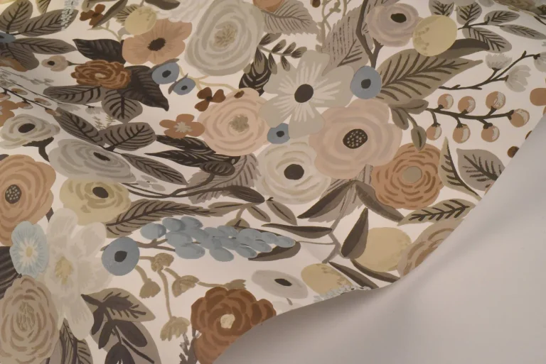 Rifle Paper Co. Garden Party Peel and Stick Wallpaper - Linen Multi — Ảnh 3