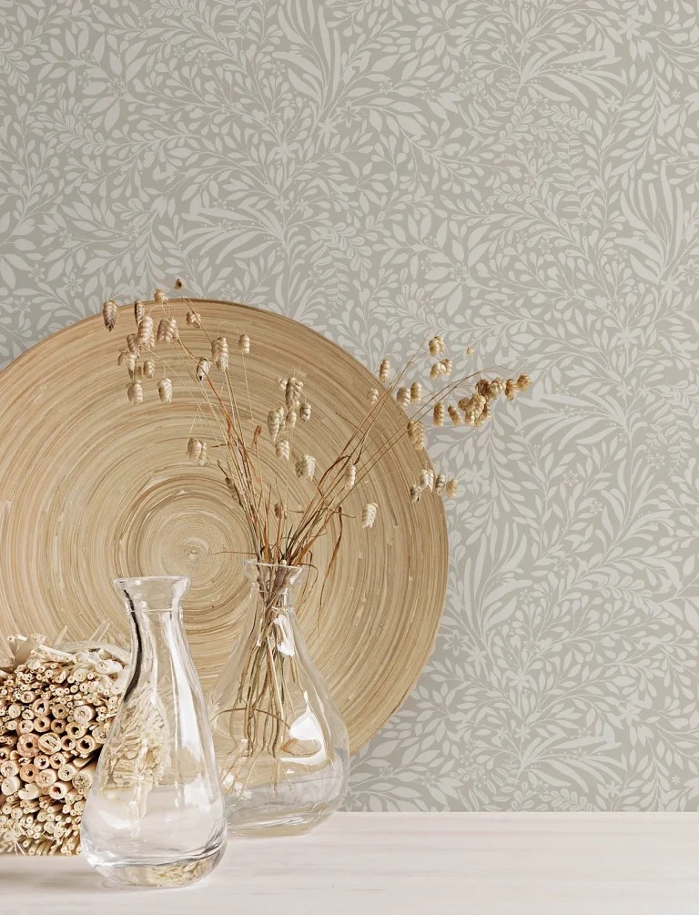 Kristina Botanical Wallpaper - Taupe — Ảnh 4