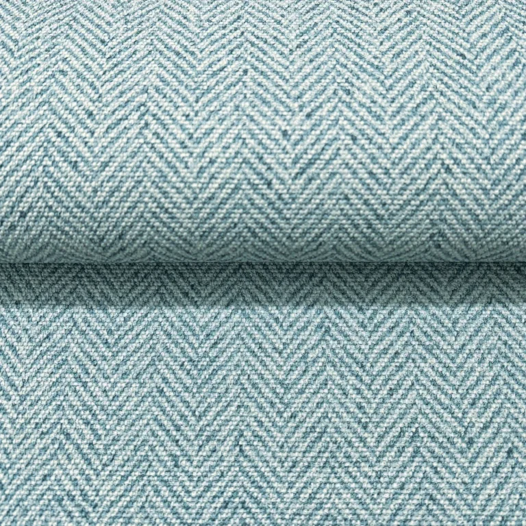 Tailored Chevron Wallpaper - Sky Blue — Ảnh 4