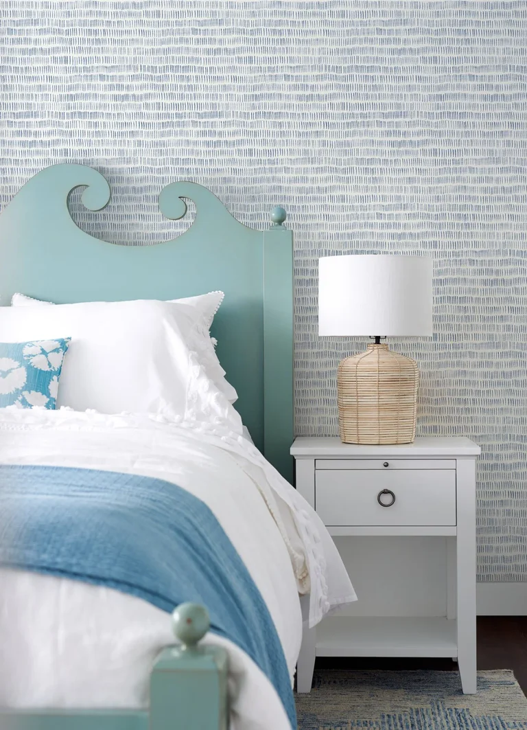 Chesapeake Pips Watercolor Brushstrokes Wallpaper - Navy — Ảnh 4