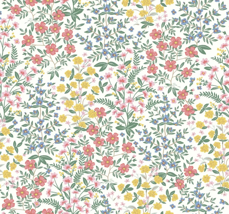 Rifle Paper Co. Wildwood Garden Wallpaper - White — Image 3