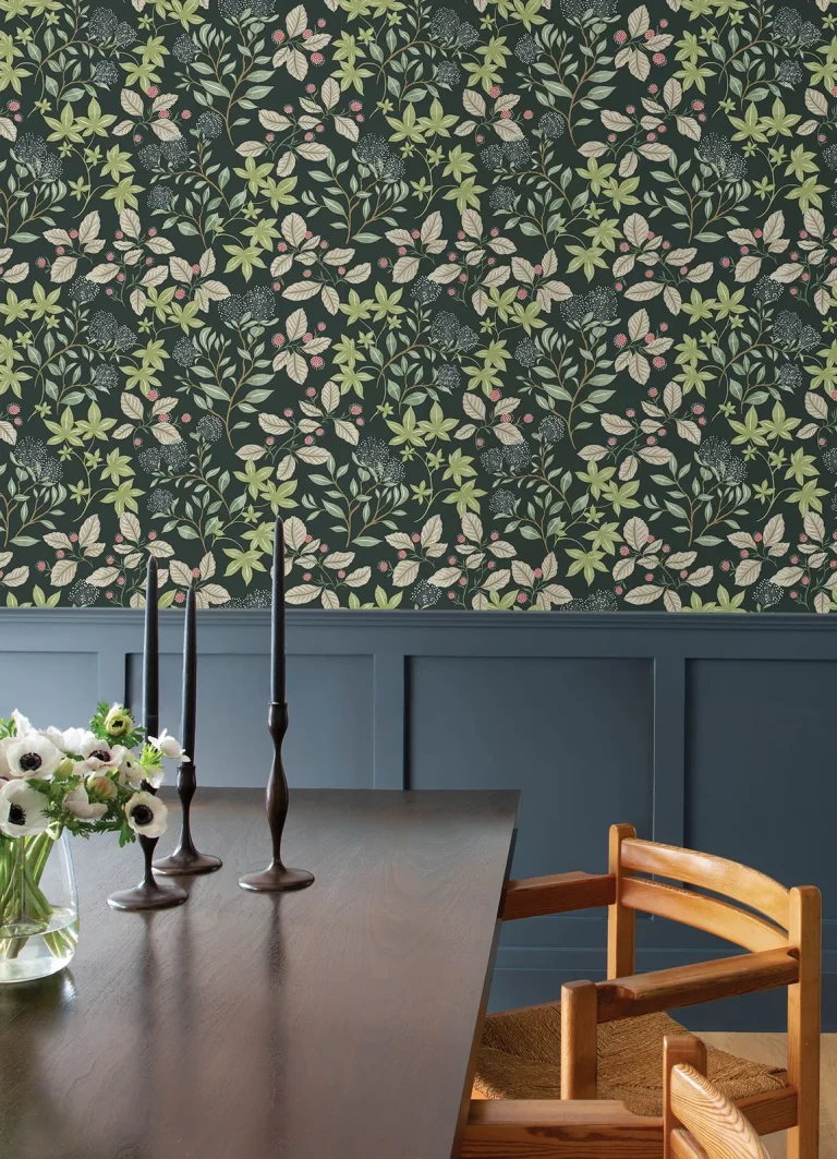 Mildred Botanical Trail Wallpaper - Evergreen — Ảnh 4