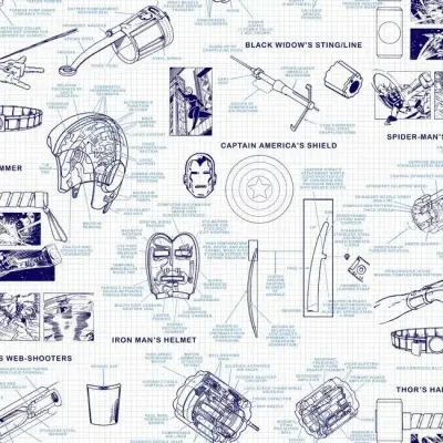 Marvels Heroes Schematics — DI0935