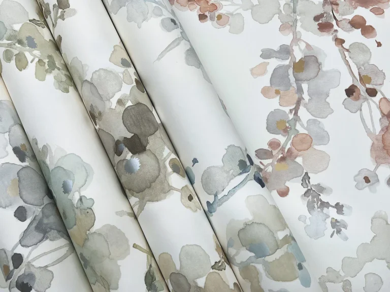 Candice Olson Blossom Fling Wallpaper - Blue — Ảnh 6