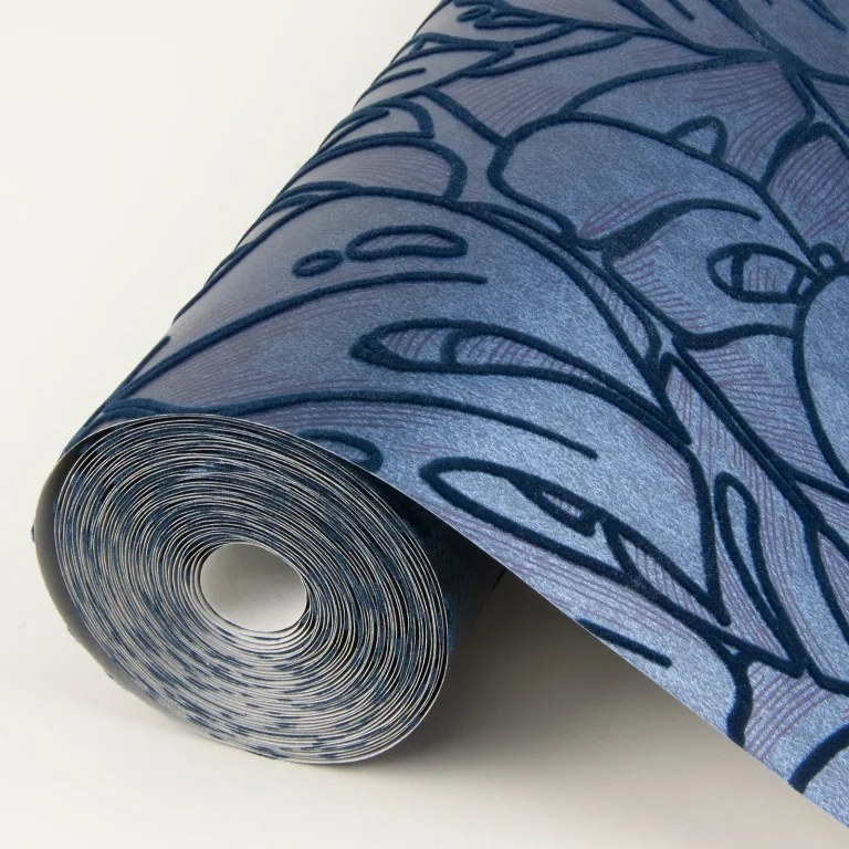 Balboa Botanical Wallpaper - Indigo — Ảnh 4