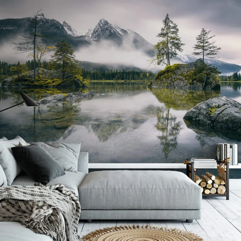 Foggy Day - Wall Mural 5441 - 4 Panel - 192cm x 260cm — Image 2