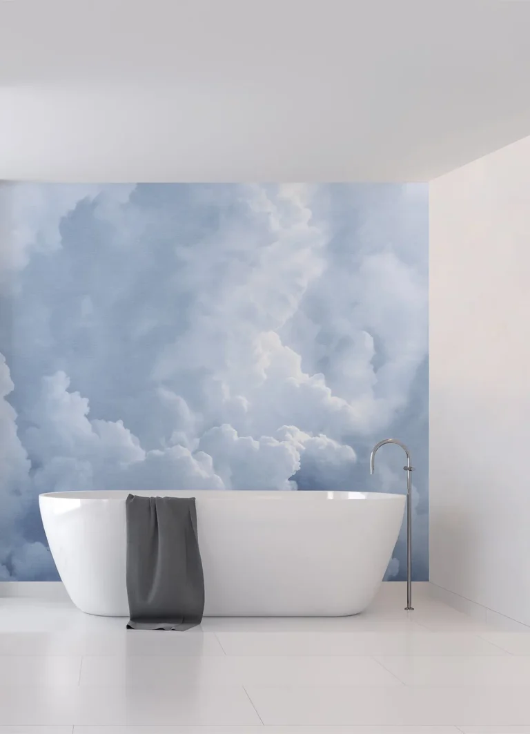 In the Clouds Wall Mural - Sky Blue — Ảnh 8