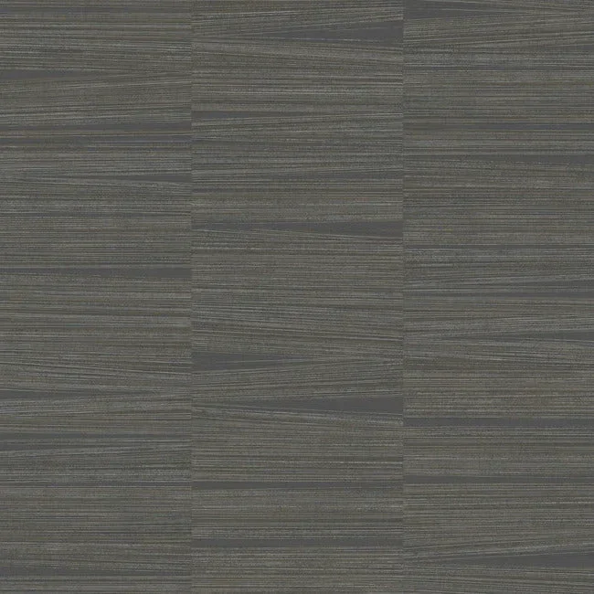 Line Stripe Wallpaper - Charcoal — Ảnh 5