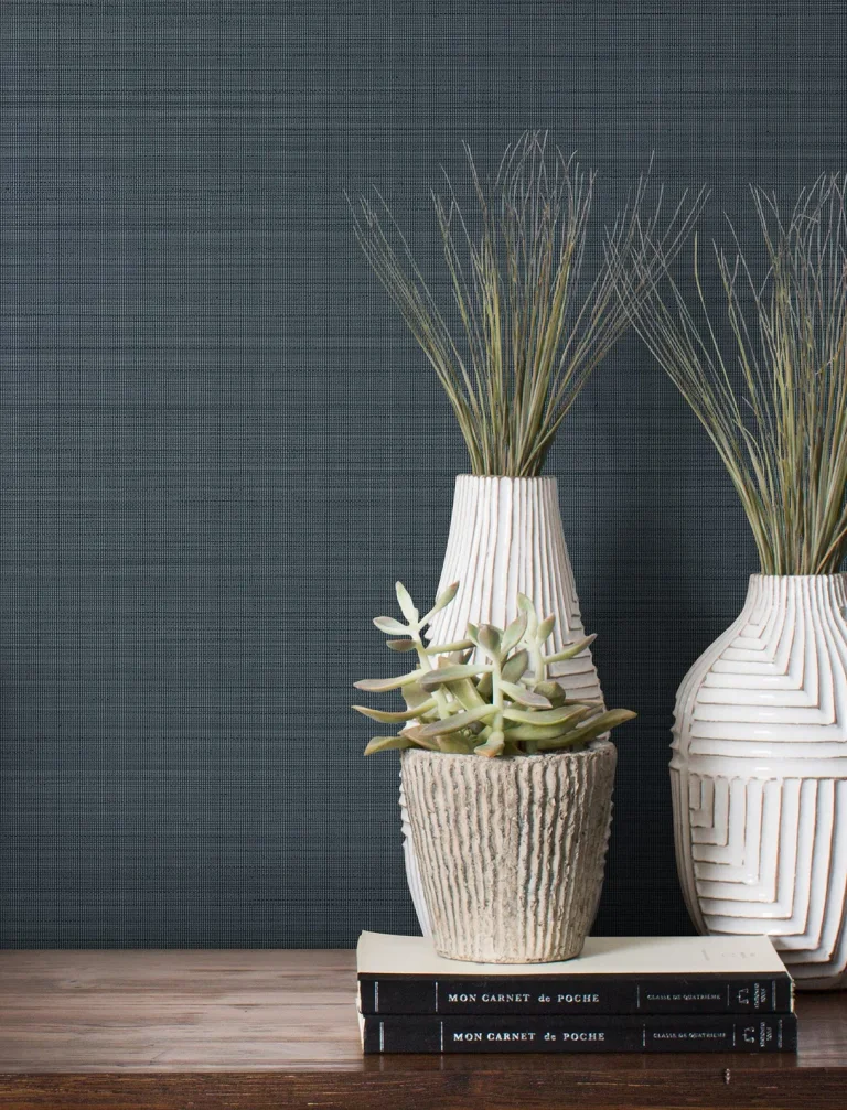 Magnolia Home Loomed Wallpaper - Indigo — Ảnh 4