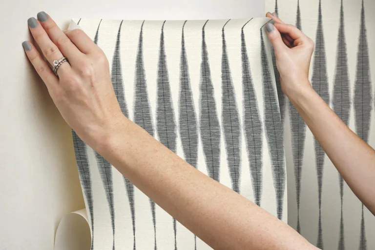 Magnolia Home Handloom Peel and Stick Wallpaper - Black — Ảnh 5