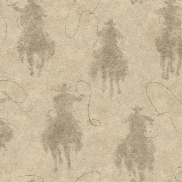 Chesapeake Stockman Silhouette Wallpaper - Khaki — Ảnh 5