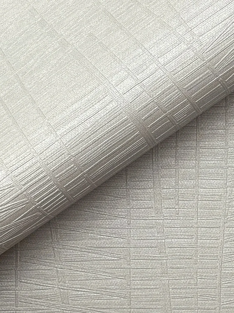 Amir Embossed Wallpaper - Light Grey — Image 2