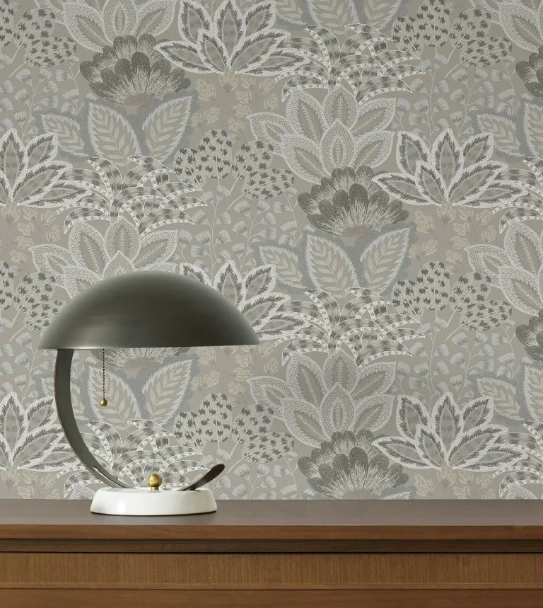 Catherine Botanical Wallpaper - Taupe — Ảnh 2