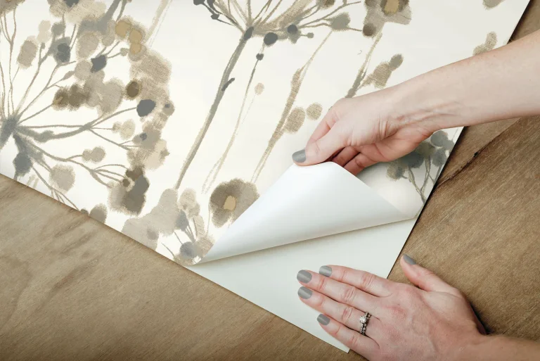 Flourish Peel and Stick Wallpaper - Neutral — Ảnh 8