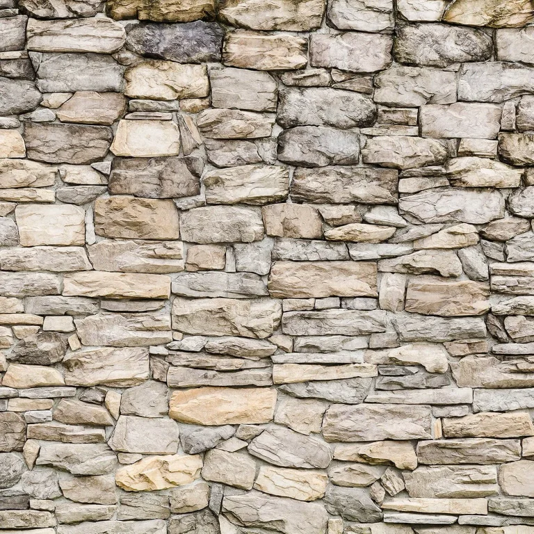 Stone Wall - Wall Mural 5498 - 4 Panel - 192cm x 260cm — Ảnh 4
