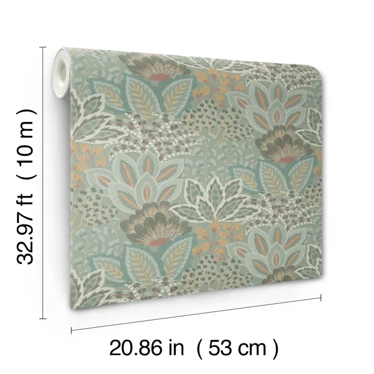Catherine Botanical Wallpaper - Sage — Ảnh 3