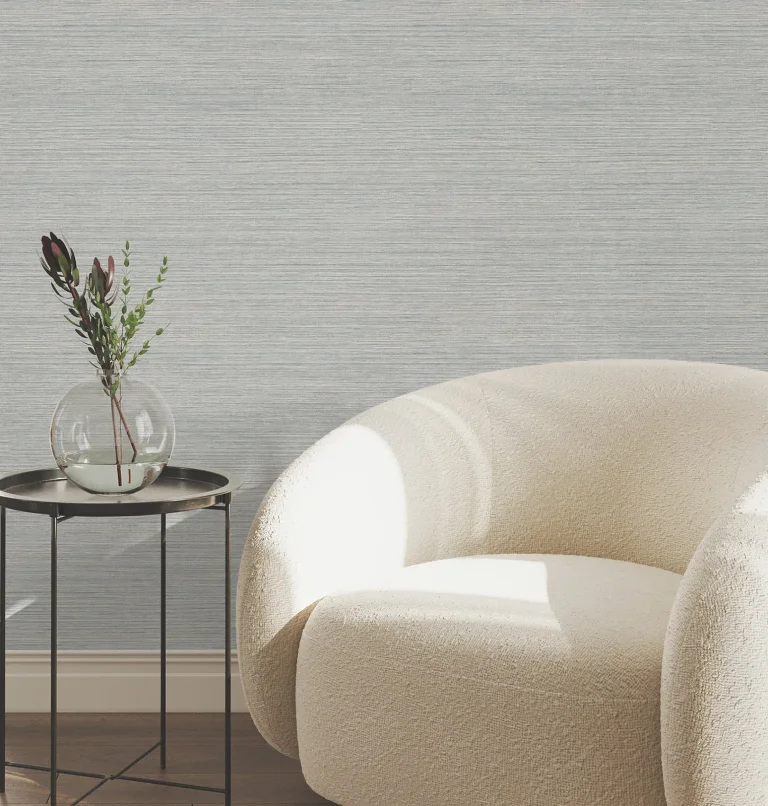 Mystic Faux Grasscloth Wallpaper - Sea Green — Ảnh 3