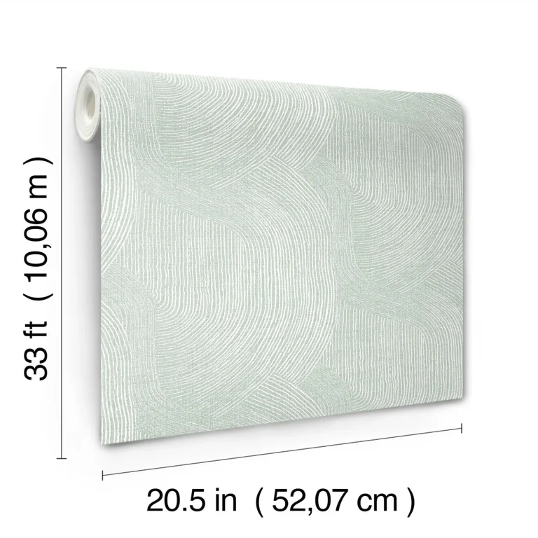 Folly Wallpaper - Seafoam — Ảnh 2