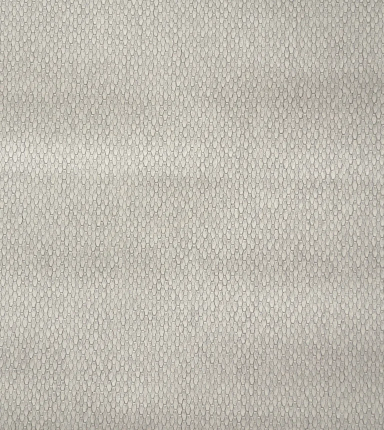 Stretched Hexagons Wallpaper - Light Grey — Image 5
