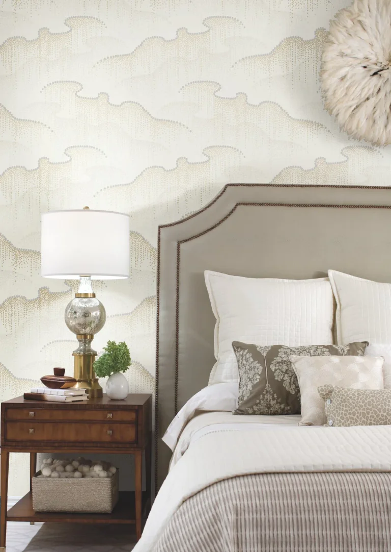 Candice Olson Moonlight Pearls Wallpaper - Cream — Ảnh 4