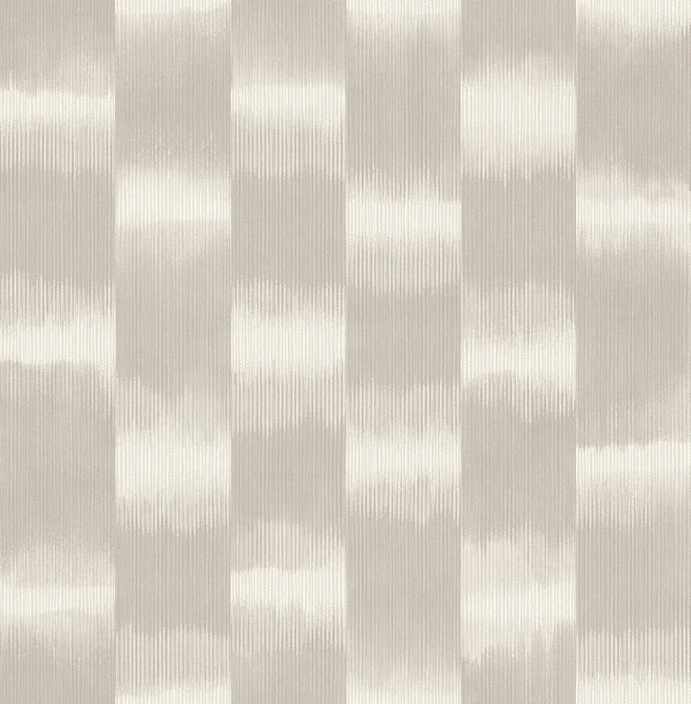 Baldwin Shibori Stripe Wallpaper - Taupe — Image 4