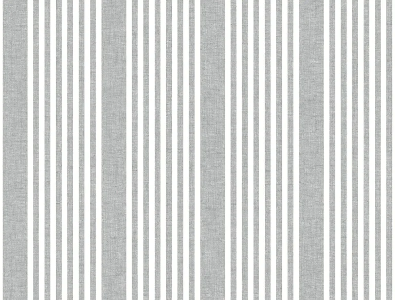 Magnolia Home French Linen Stripe Wallpaper - Charcoal — Ảnh 2
