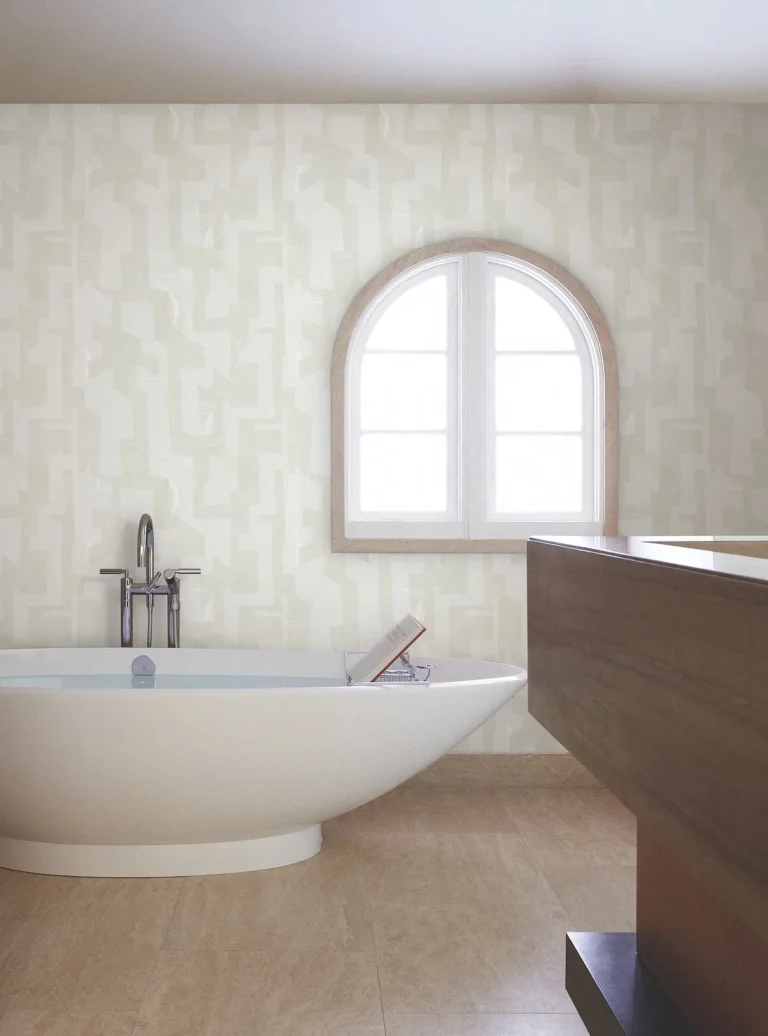 Modern Tribal Wallpaper - Dove/Sand — Ảnh 4