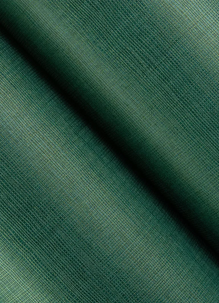 Alba Open Weave Wallpaper - Evergreen — Image 5