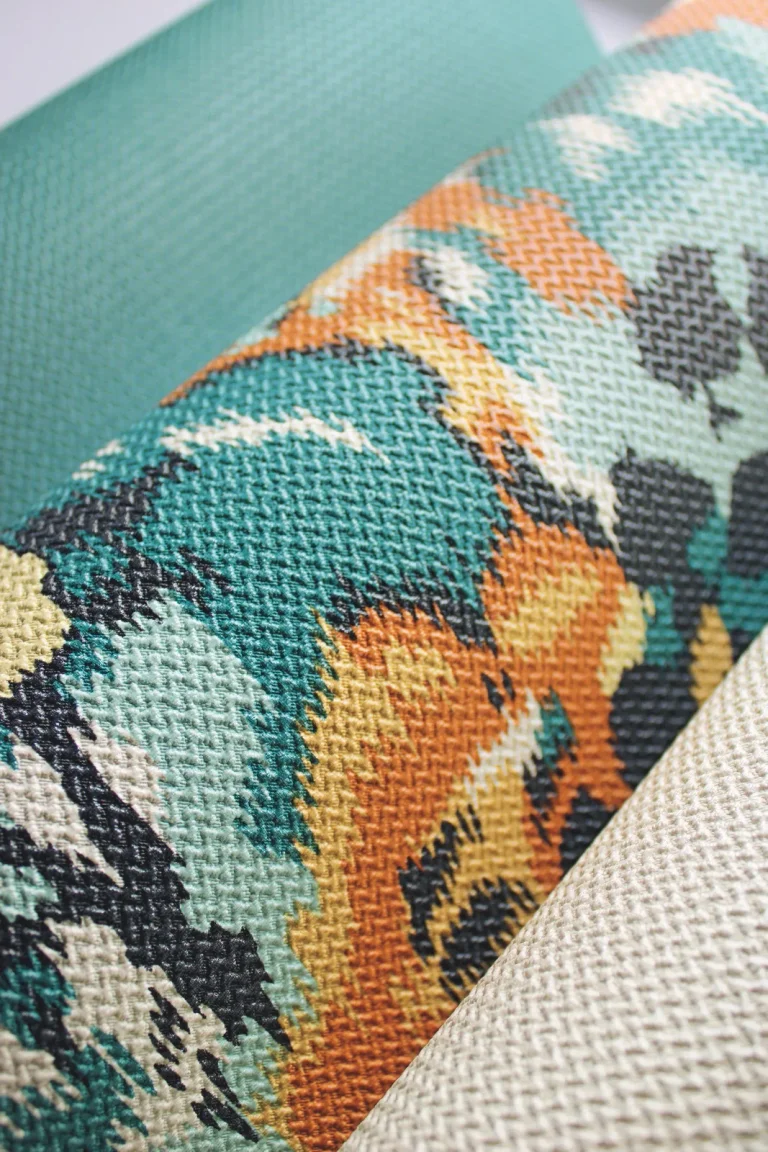 Chevronette Wallpaper - Teal — Ảnh 3