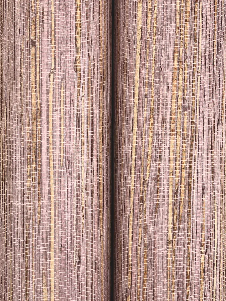 Ronald Redding Multicolored Hemp Wallpaper - Rose — Ảnh 5