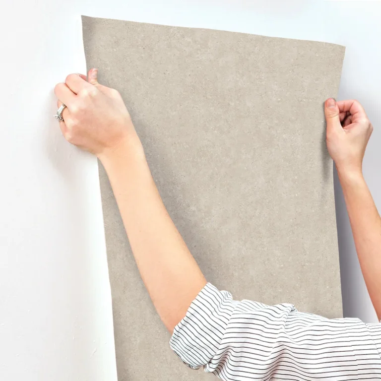 Artisan Stone Texture Wallpaper - Beige — Ảnh 4