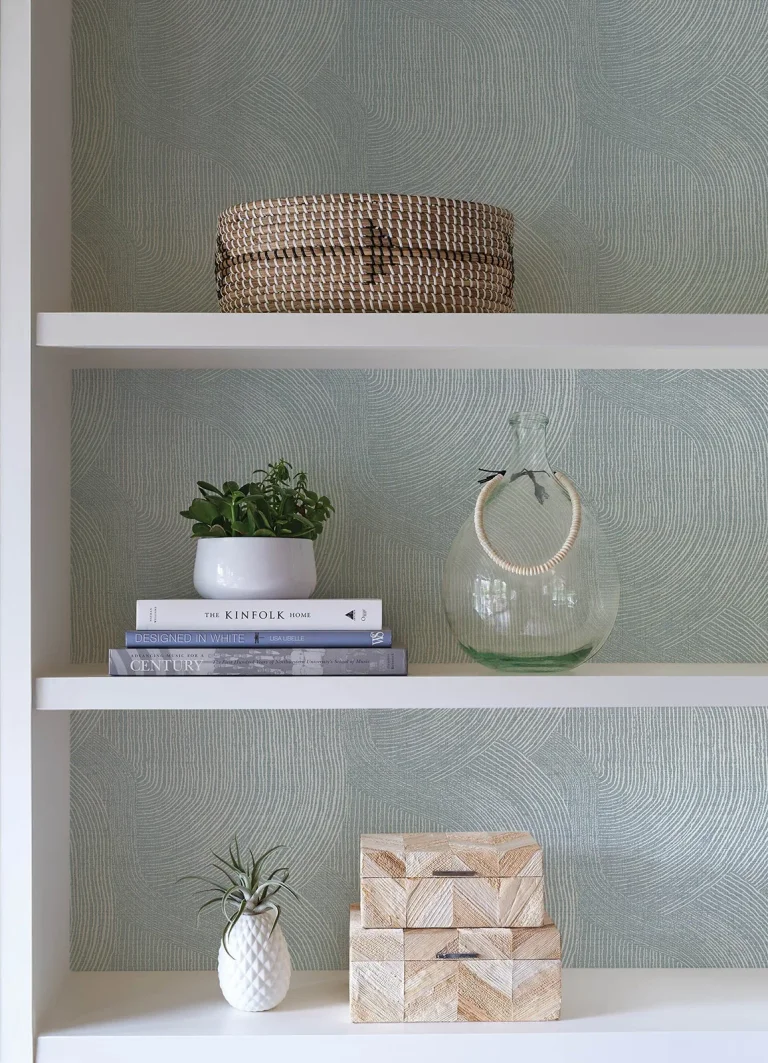 Folly Wallpaper - Light Blue — Image 2