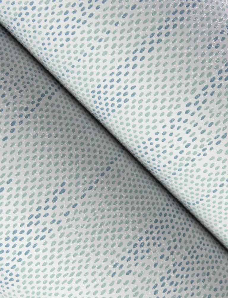 Baris Stipple Stripe Wallpaper - Aqua — Ảnh 2