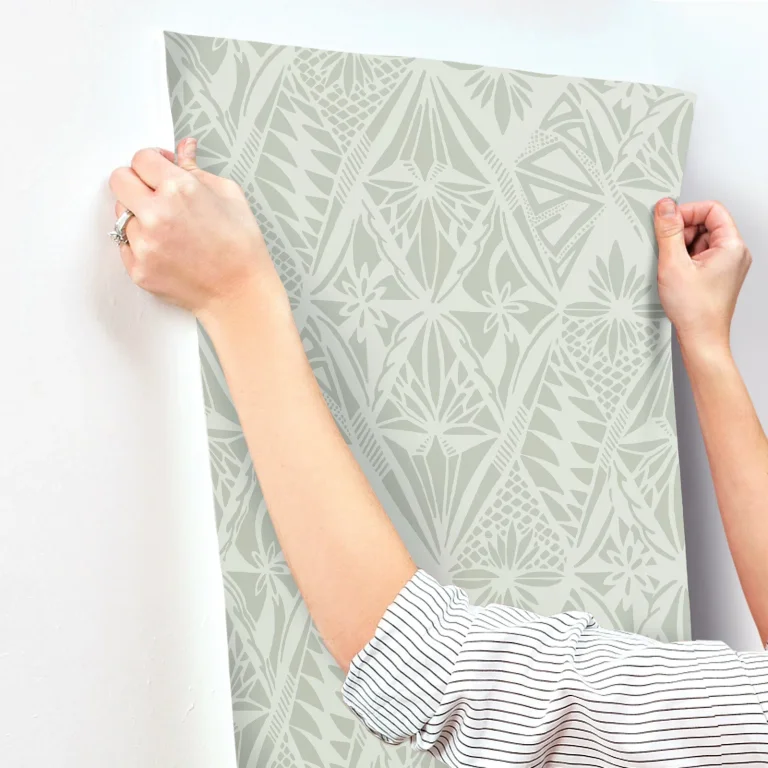 Urbane Diamonds Wallpaper - Sage — Ảnh 7