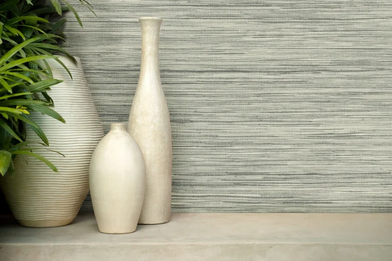 Bahia Grass Peel and Stick Wallpaper - Grey — Ảnh 4