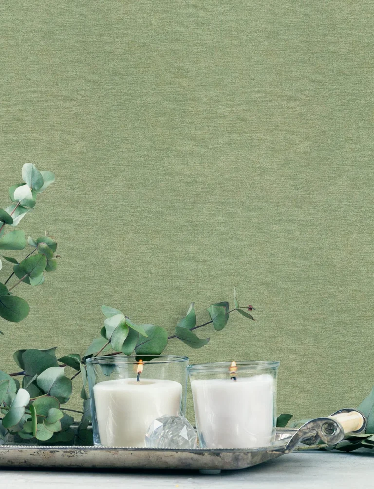 Chesapeake Tansy Distressed Wallpaper - Green — Ảnh 2