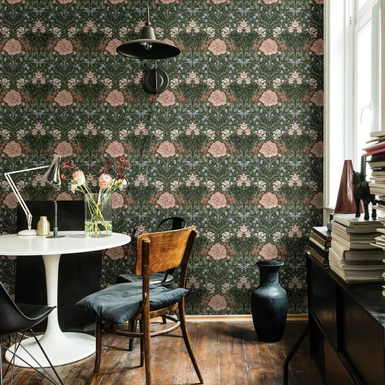 Celestine Floral Wallpaper - Green — Ảnh 3