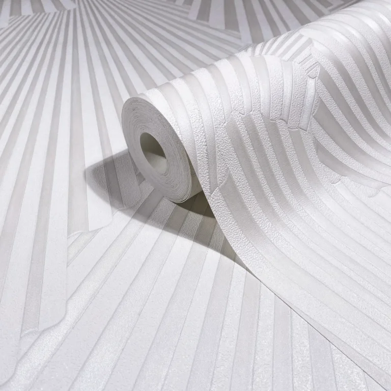 Lumiere Deco Geo Wallpaper - White — Ảnh 2
