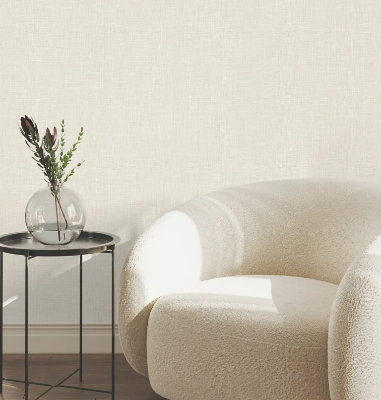 Crossover Crosshatch Wallpaper - White — Ảnh 4