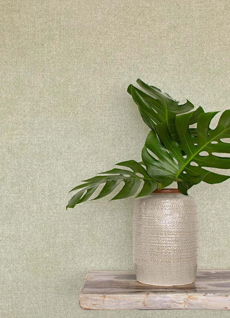 Chesapeake Homespun Textured Wallpaper - Green — Ảnh 4