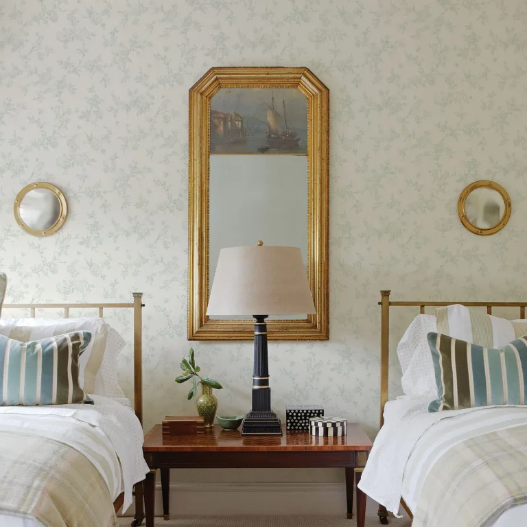 Chesapeake French Nightingale Trail Wallpaper - Seafoam — Ảnh 3