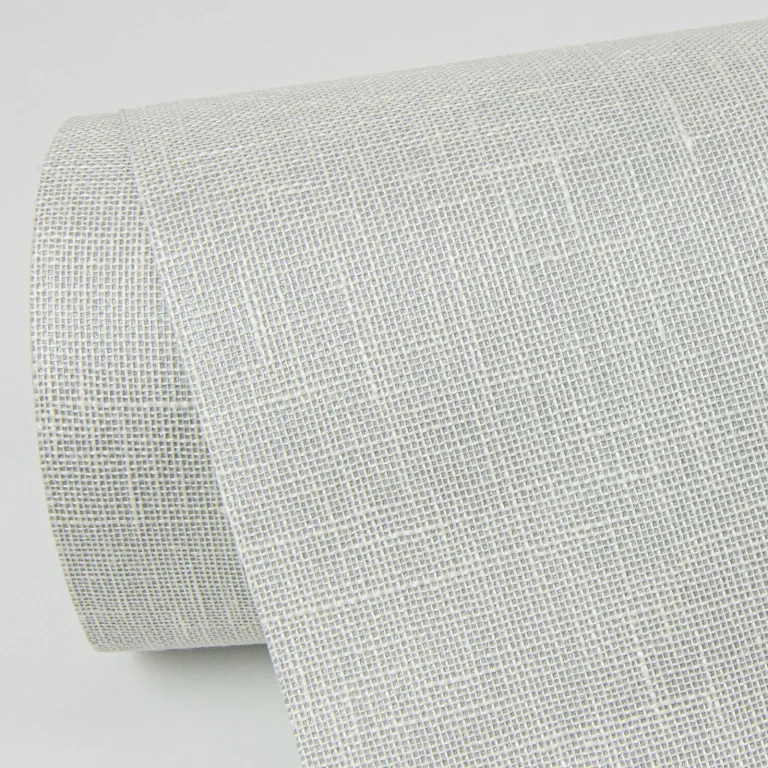 Donmei Linen Wallpaper - Light Grey — Ảnh 3