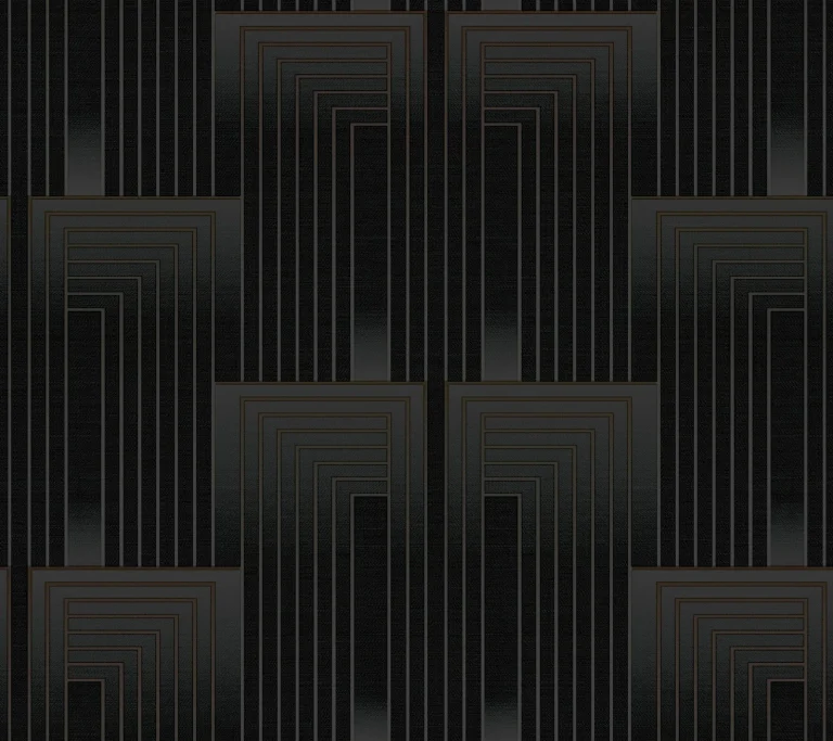 Candice Olson Vanishing Peel and Stick Wallpaper - Black & Copper — Ảnh 4