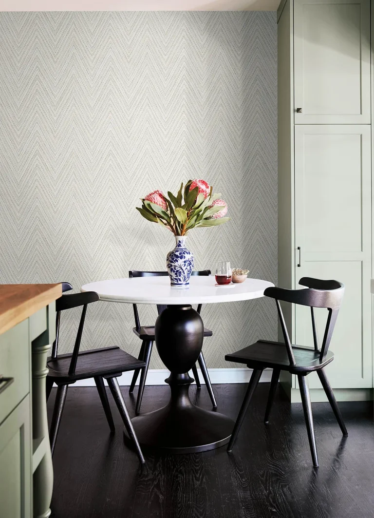 Lainey Stitched Chevron Wallpaper - Neutral — Ảnh 3