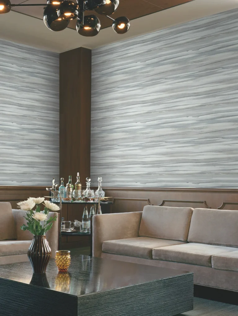 Candice Olson Sanctuary Wallpaper - Smokey Blue — Ảnh 3