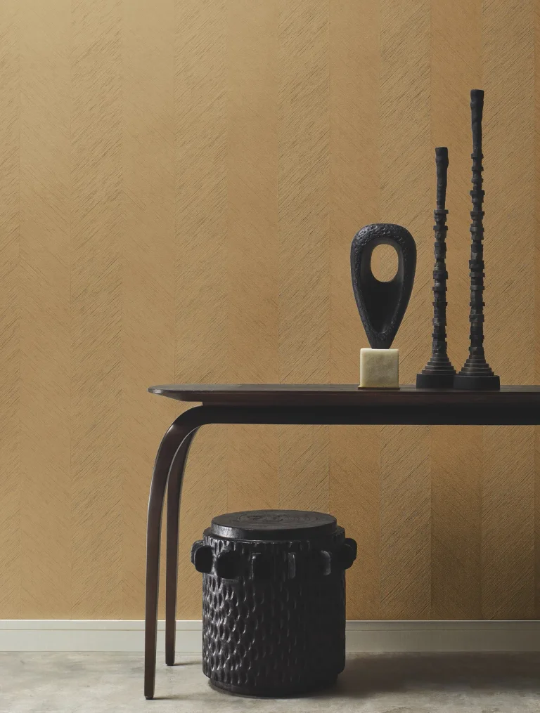 Chevron Wallpaper - Oatmeal — Ảnh 4