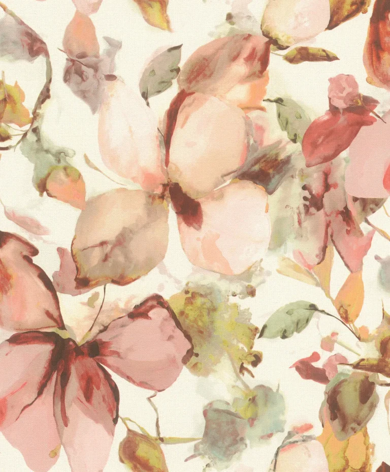 Liliana Floral Wallpaper - Pink — Image 5